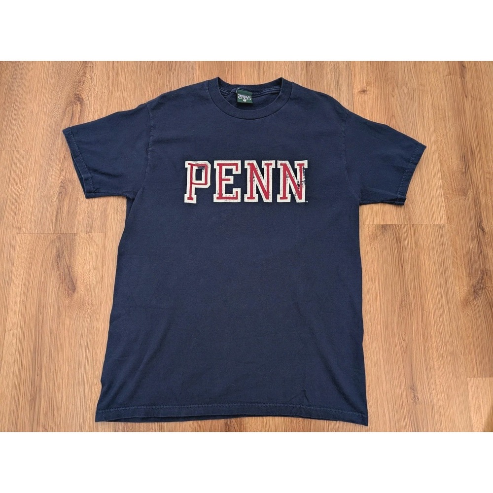 Vtg 90s MV Sport PENN Pennsylvania University T Shirt Men's Size M